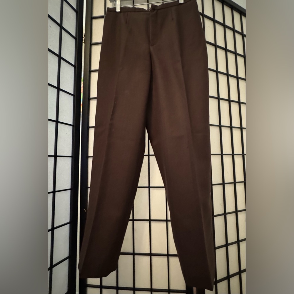 Annie Alexander Woolmark Brown Dressy slscks
